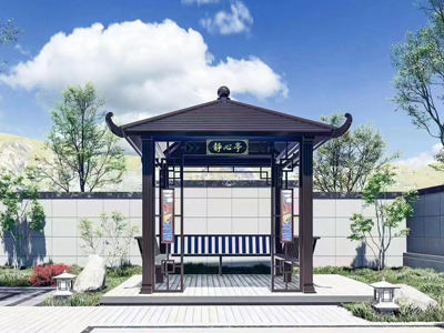 涼亭花架